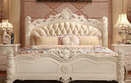 Giường ngủ cổ điển màu trắng – Vẻ đẹp sang trọng và thanh lịch